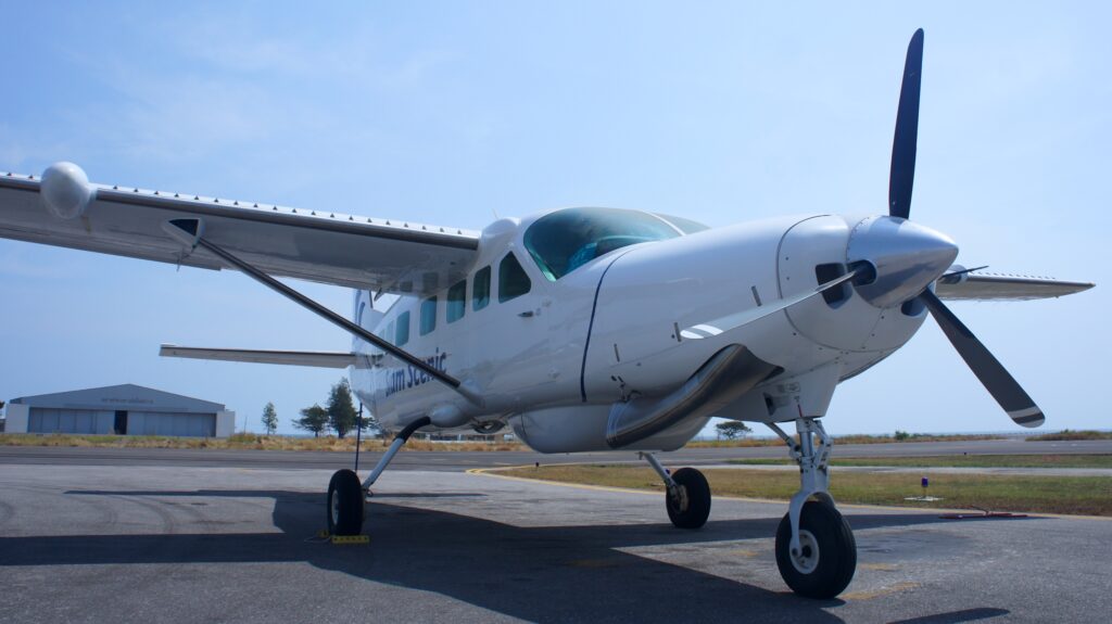 chartered aereoplane