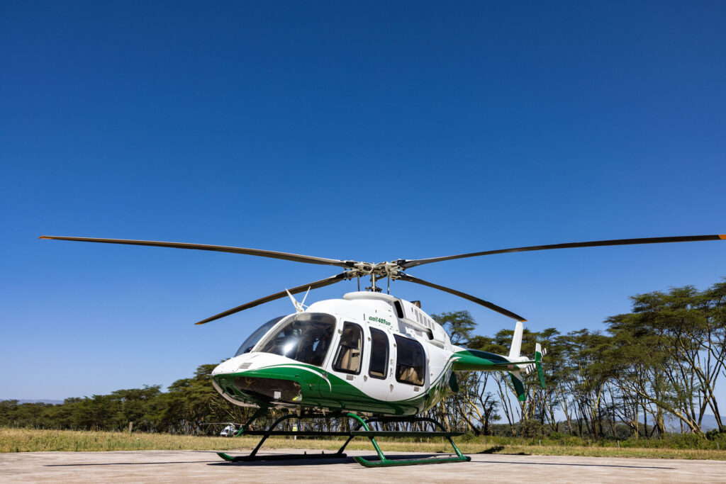 chartered helicopter